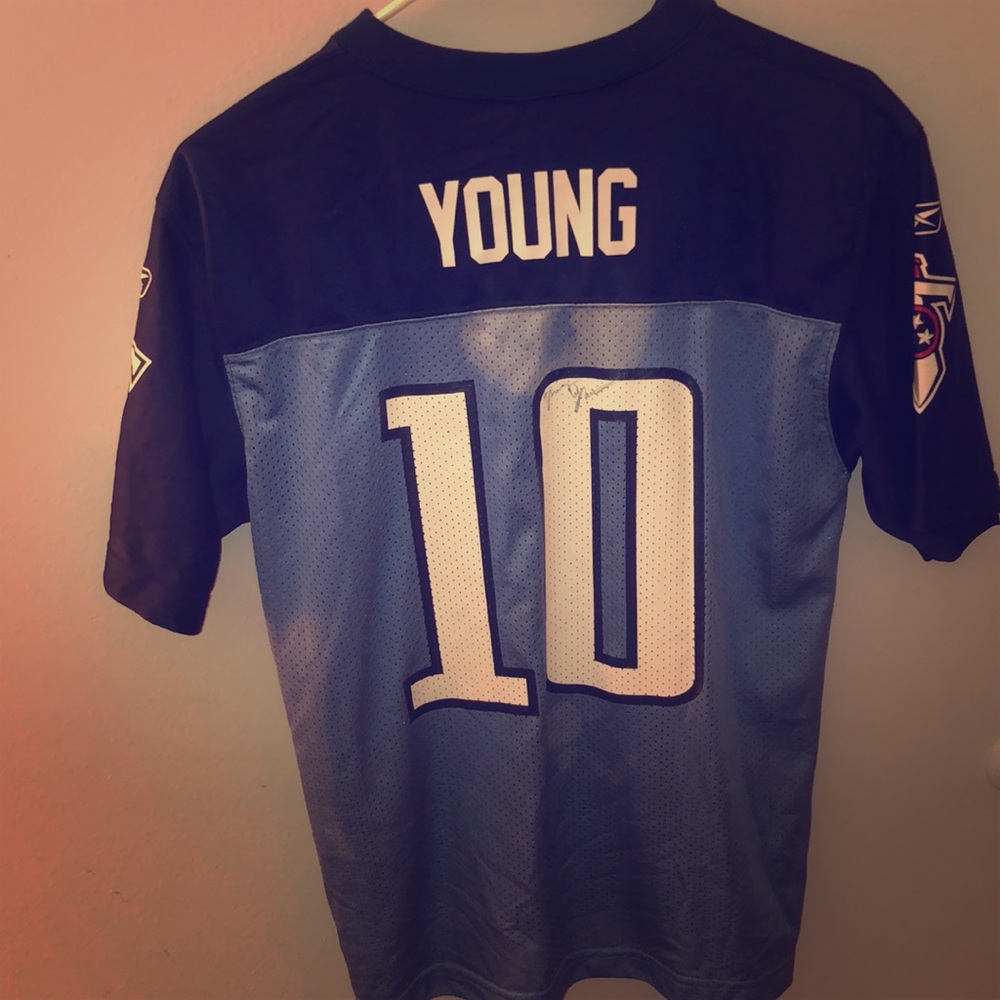 Vince Young Jersey: signed